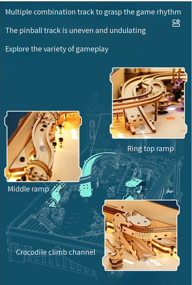 Three-dimensional pinball